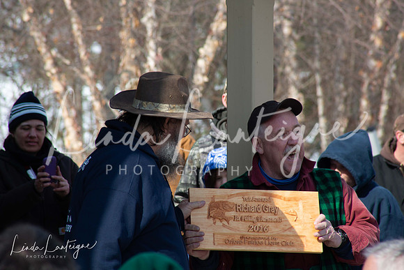 Richard Gray Ice Fishing Derby Dedication