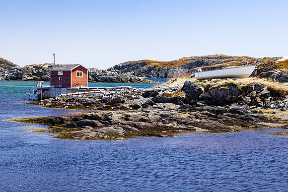 Great Brehat, Newfoundland wharf