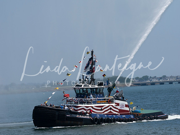 Andrew McAllister tugboat in Boston Harbor