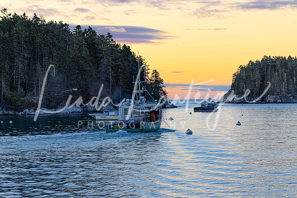 Another day begins for a lobsterman. Georgetown