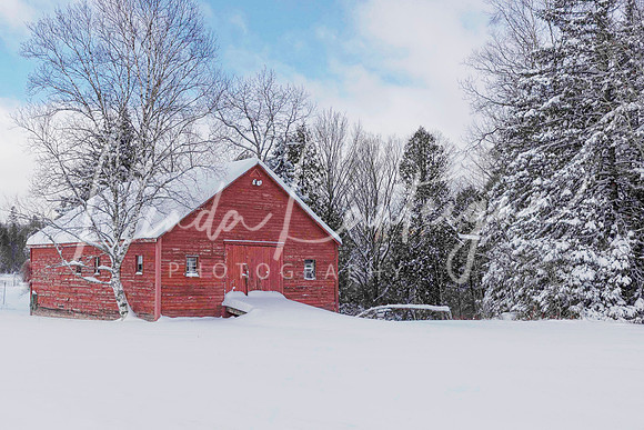 danville vt red barn