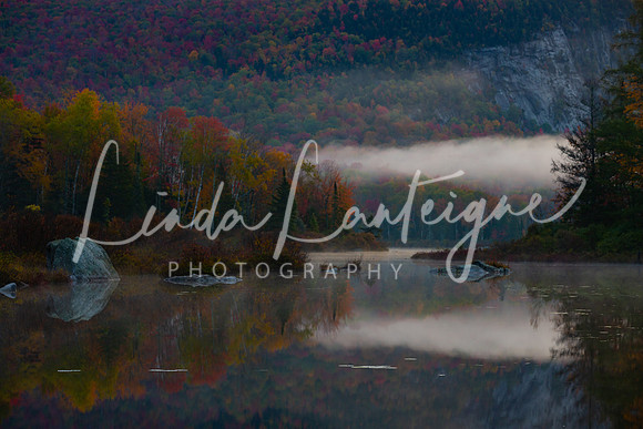 Vermont lake sunrise. 4