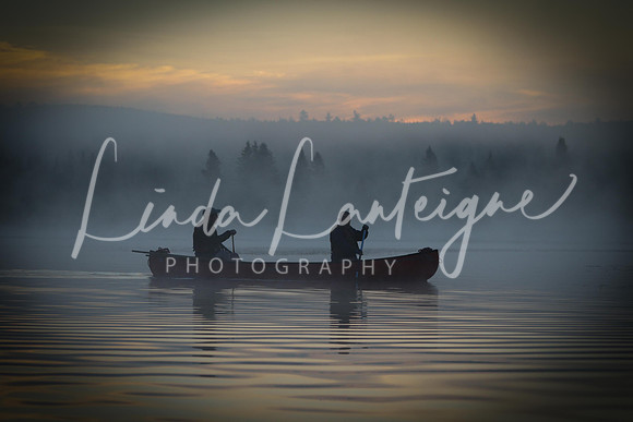 Foggy Allagash wake-up