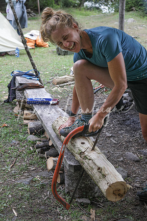 Camp chores