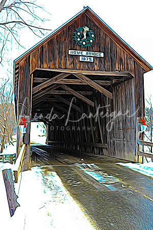 Vermont.Howe covered bridge
